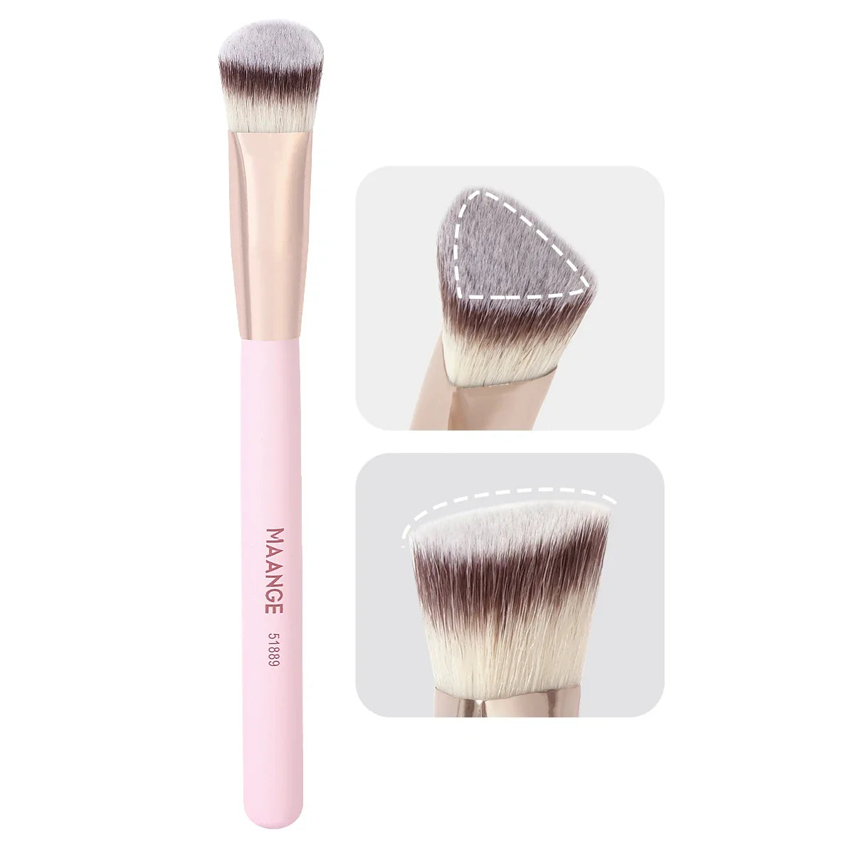 Brocha Triangular para Corrector Nina