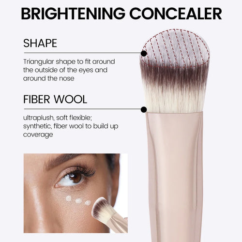 Brocha Triangular para Corrector Nina