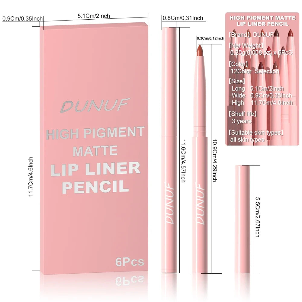 Set de Delineadores Labiales Pilar