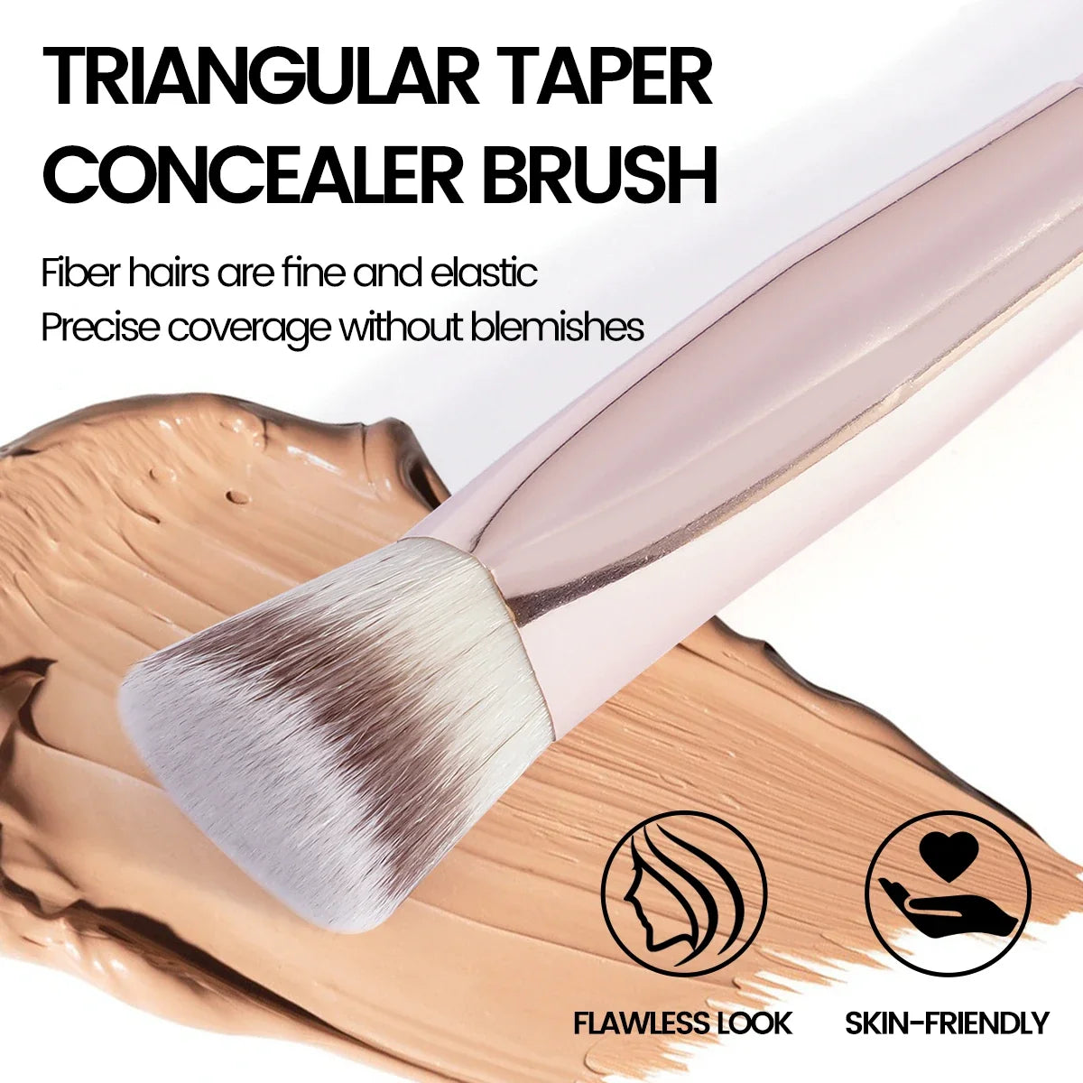 Brocha Triangular para Corrector Nina